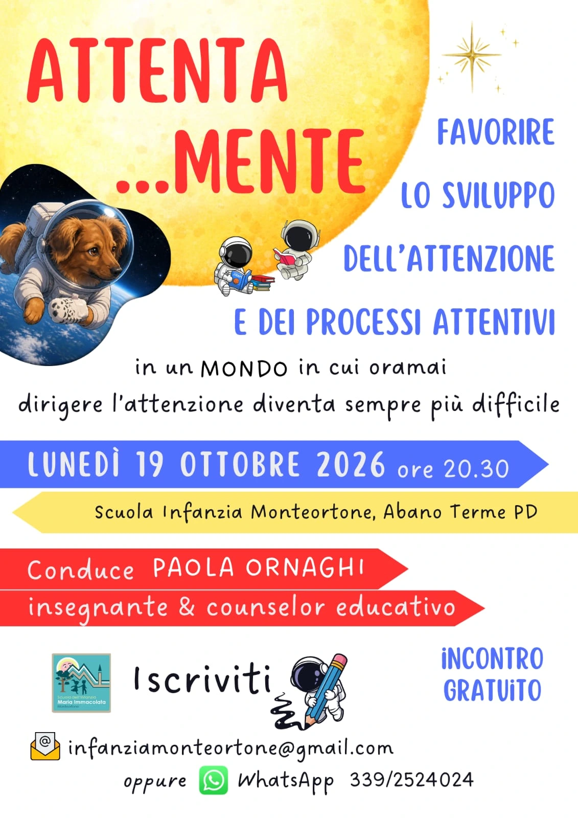 Attenta...mente - Incontro per genitori