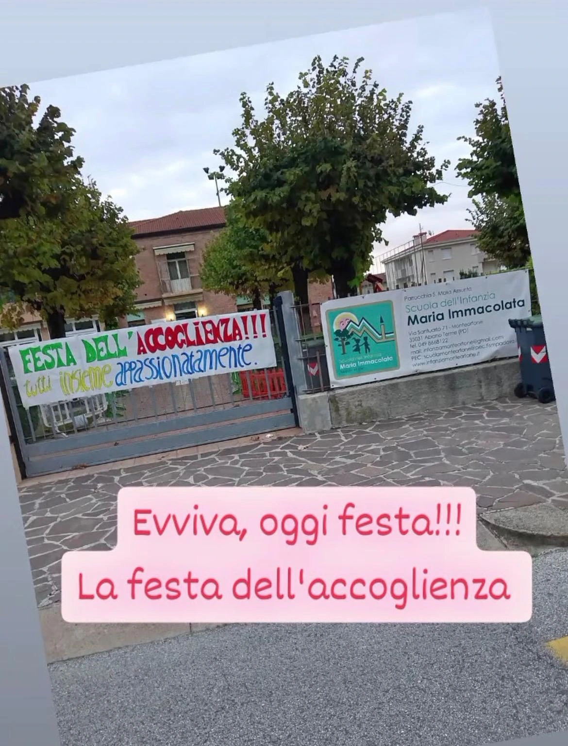 Festa di Accoglienza - Scuola dell'Infanzia